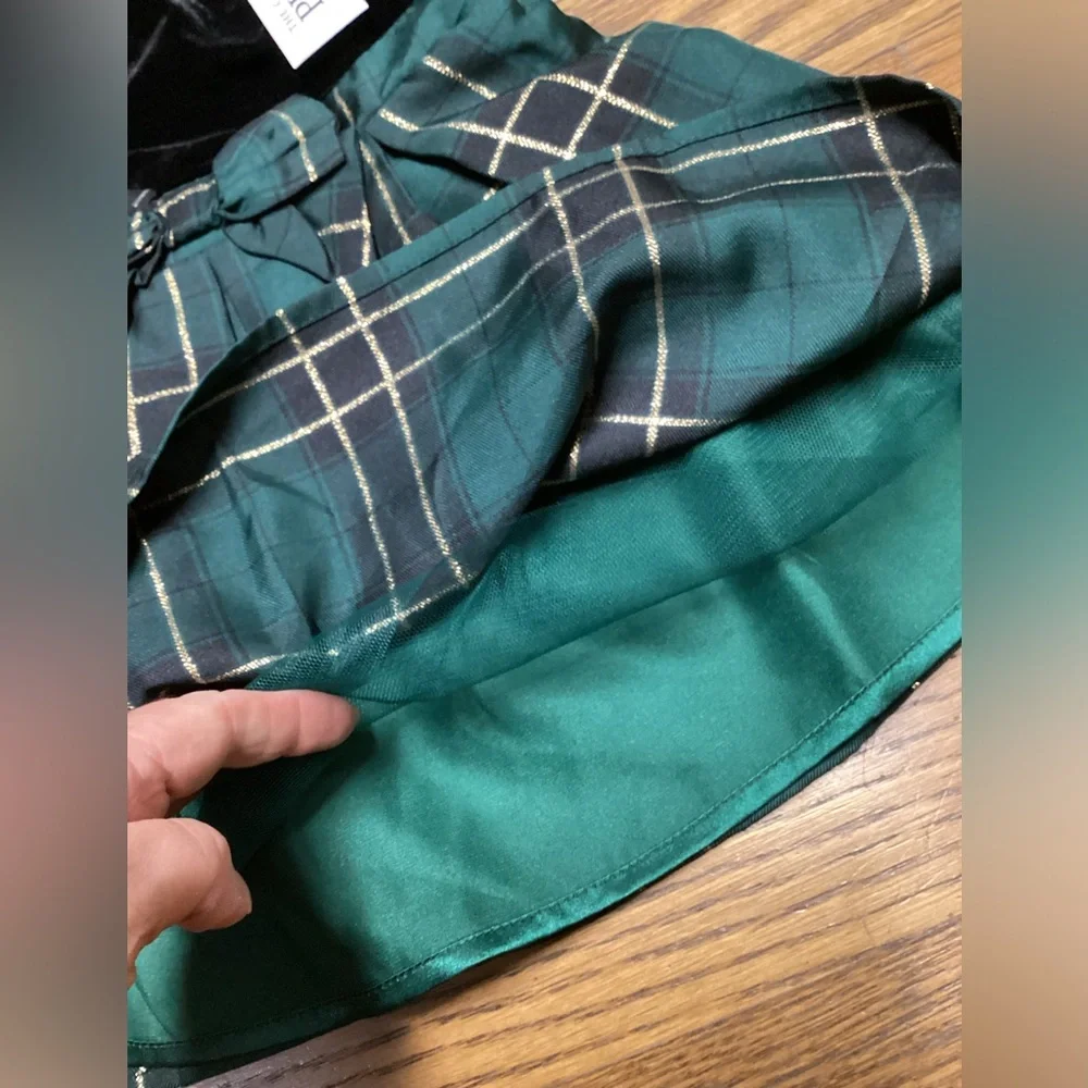 Children’s Place plaid/velvet dress. Toddler size 2